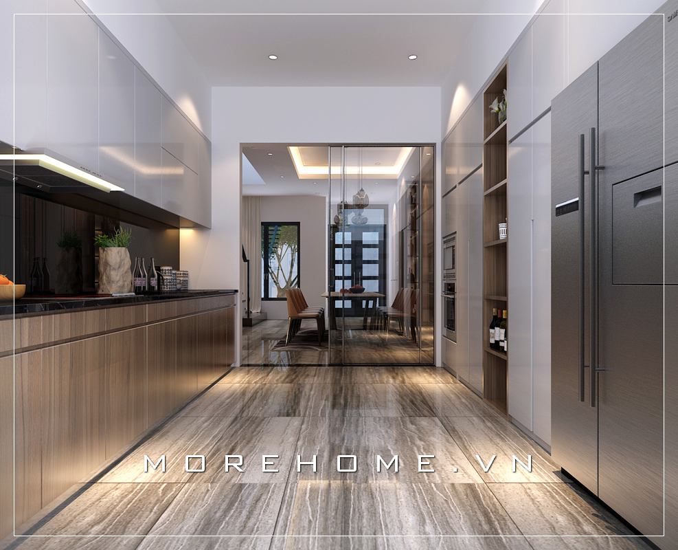 Thiết kế phòng bếp hiện đại